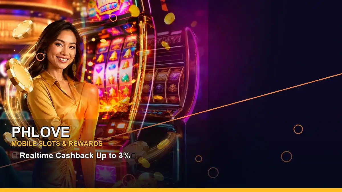 Philippine casino guide featuring cashback offers and an adult Filipina casino presenter