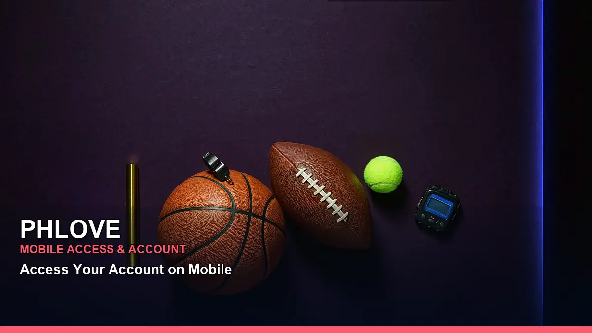 PHLOVE online gaming access with a clean equipment flatlay for Philippine players