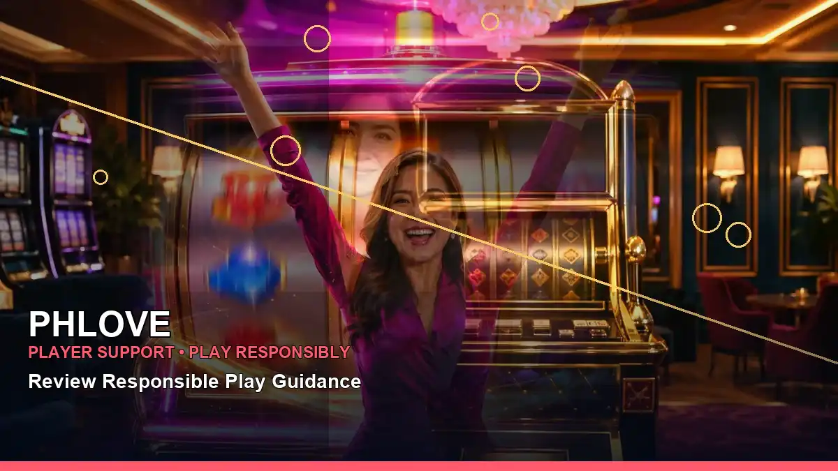 PHLOVE responsible gaming guidance for Philippine players in a clean close-up layout